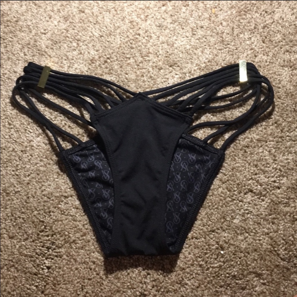 SOLD - Black Victoria’s Secret Bikini Bottom